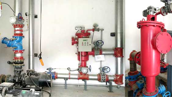 鋼廠循環(huán)水過濾案例