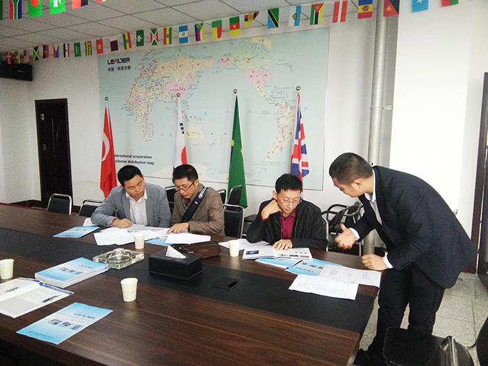 【聚焦點】新余鋼鐵領導蒞臨我司參觀指導！